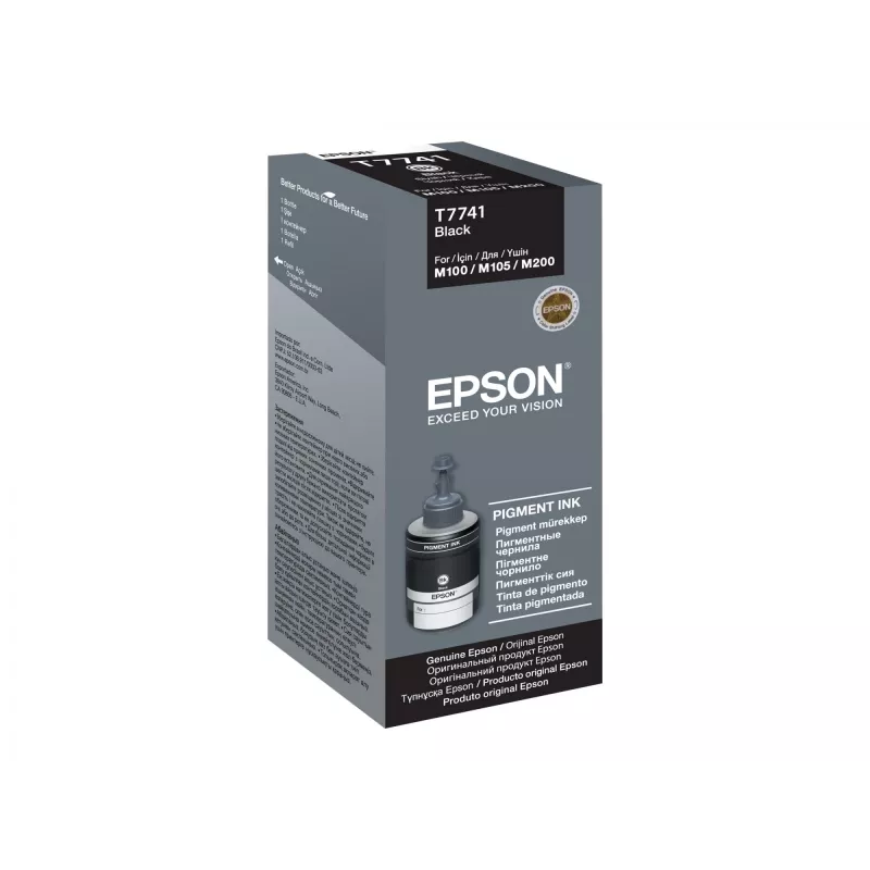 Epson T7741 mustepullo 140 ml musta