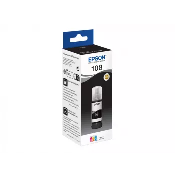 EPSON 108 EcoTank musta mustepullo