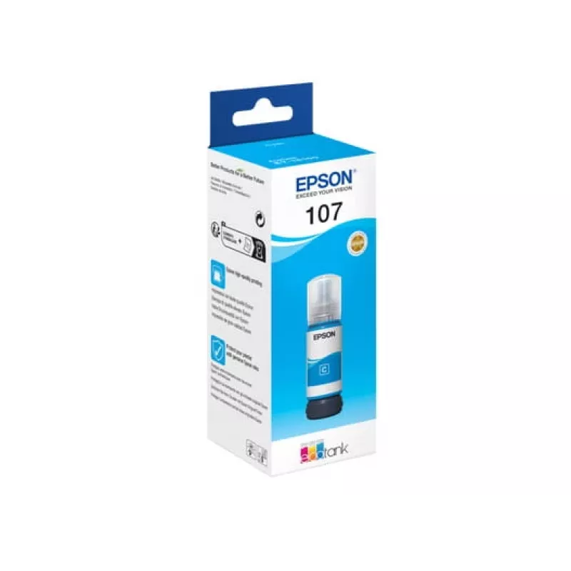 EPSON 108 EcoTank syaani mustepullo