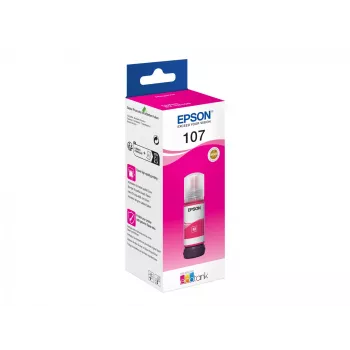 EPSON 108 EcoTank magenta mustepullo