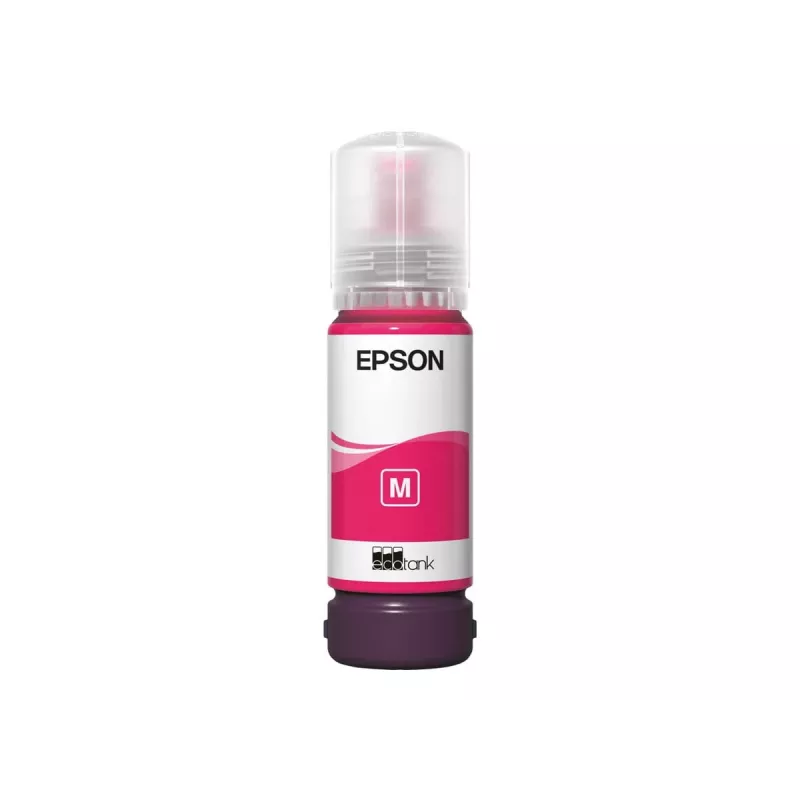 EPSON 108 EcoTank magenta mustepullo