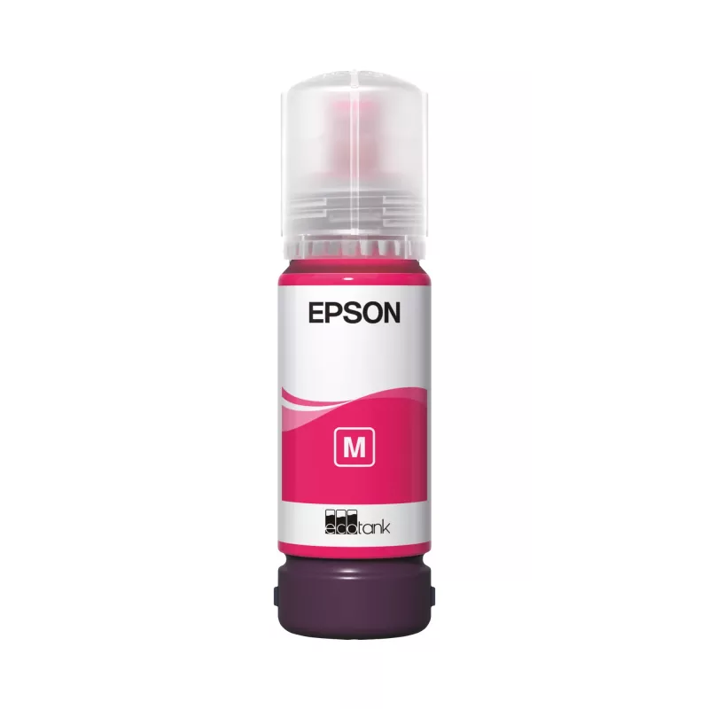 EPSON 108 EcoTank magenta mustepullo