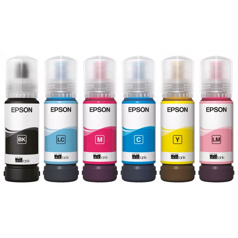 EPSON 108 EcoTank vaaleanmagenta mustepullo