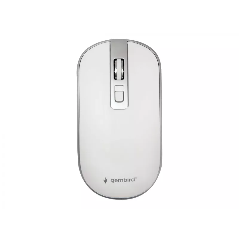 Hiiri USB optinen langaton valkoinen/hopea MUSW-4B-06-WS Gembird