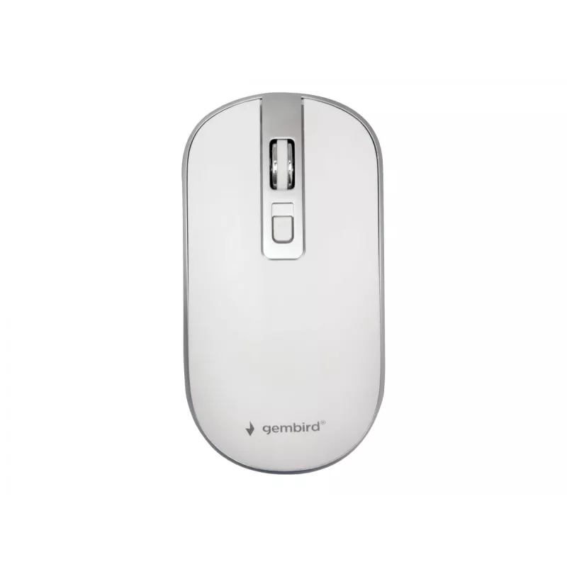 Hiiri USB optinen langaton valkoinen/hopea MUSW-4B-06-WS Gembird