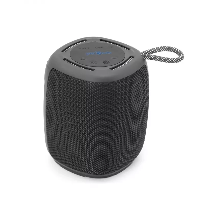 Kannettava kaiutin Gembird SPK-BT-LED-03-BK musta