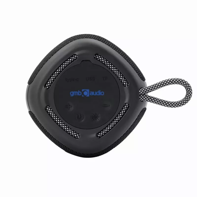 Kannettava kaiutin Gembird SPK-BT-LED-03-BK musta