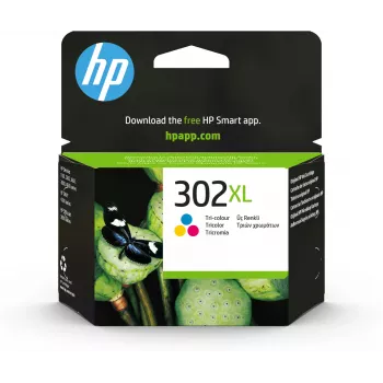 HP 302XL mustekasetti kolmivärinen
