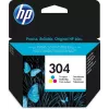 HP 304 Tri-Color alkuperäinen mustekasetti