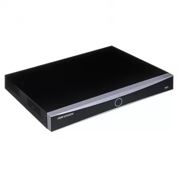 Verkkovideotallennin Hikvision DS-7608NXI-K1/8P(D) — 8-kanavainen NVR, jossa 8 PoE-porttia ja 4K-tuki