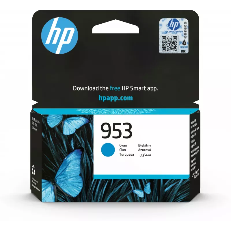 Värikasetti HP 953 syaani 630 sivua