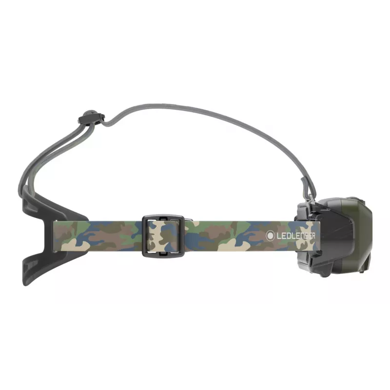 Ledlenser HF8R Core RGB Camouflage - otsalamppu taskulamppu LED, vihreä