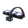 Alphacool Eisbaer Pro Aurora 360 prosessorin all-in-one-nestekylmä 12 cm musta, valkoinen 1 kpl
