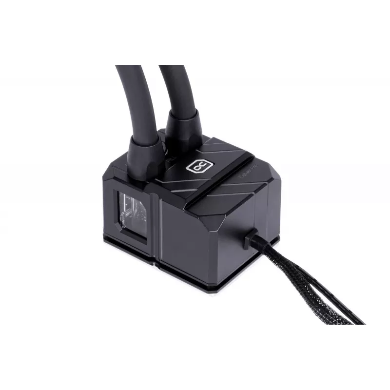 Alphacool Eisbaer Pro Aurora 360 prosessorin all-in-one-nestekylmä 12 cm musta, valkoinen 1 kpl