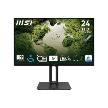 MSI Pro MP245PG 24 tuuman IPS FHD HDMI/DP Pivot - litteä näyttö - 61 cm
