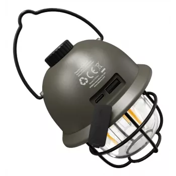 USB-käyttöinen retkilyhty Nitecore LR40 100 lm oliivi