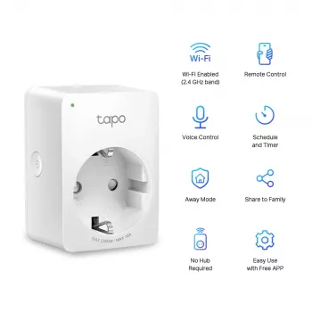TP-Link Tapo Mini Smart Wi-Fi-pistorasia