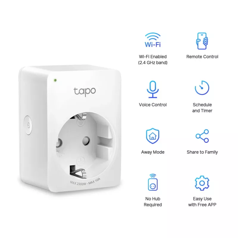 TP-Link Tapo Mini Smart Wi-Fi-pistorasia