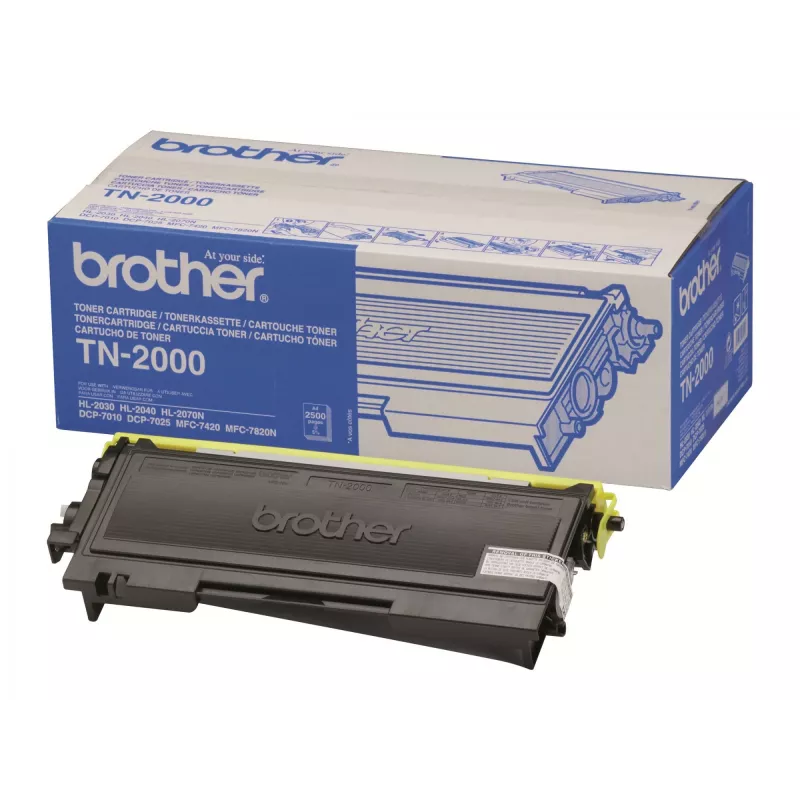 Värikasetti Brother TN-2000 2500 sivua musta