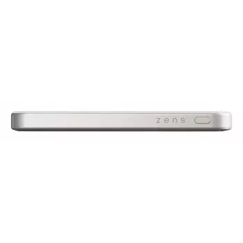 ZENS Pro 1 ohut 5000 mAh langaton lataus valkoinen