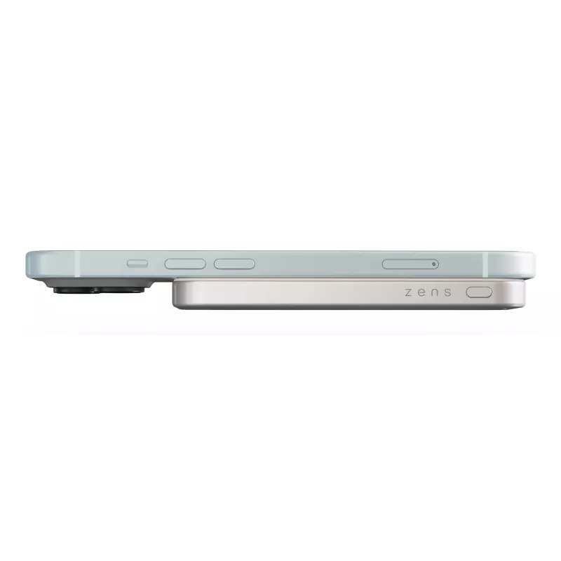 ZENS Pro 1 ohut 5000 mAh langaton lataus valkoinen