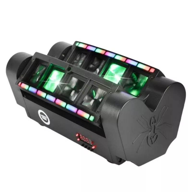 LIGHT4ME Spider Stripe - LED-disko-stroboskooppitehoste