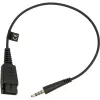 GN Jabra Jabra - kuulokeliitäntäsovitin - Mini-pistoke uros Quick Disconnect uros - SPEAK 410, 410 MS (8800-00-99)