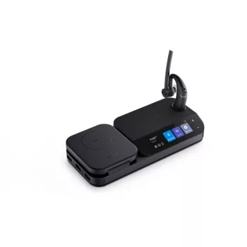 Yealink BH71-WORKSTATION kuulokkeet/headset langaton in-ear toimisto/callcenter Bluetooth latausteline musta