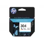 HP 304 kolmivärinen mustepatruuna
