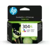 HP 304XL Tri-color alkuperäinen mustepatruuna