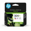 HP 304XL Tri-color alkuperäinen mustepatruuna