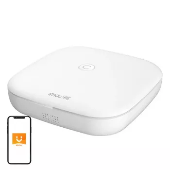 Smart Home -hälytysyhdyskäytävä IMOU IOT-GWZ1-EU — langaton liitettävyysyhdyskäytävä IMOU-laitteille