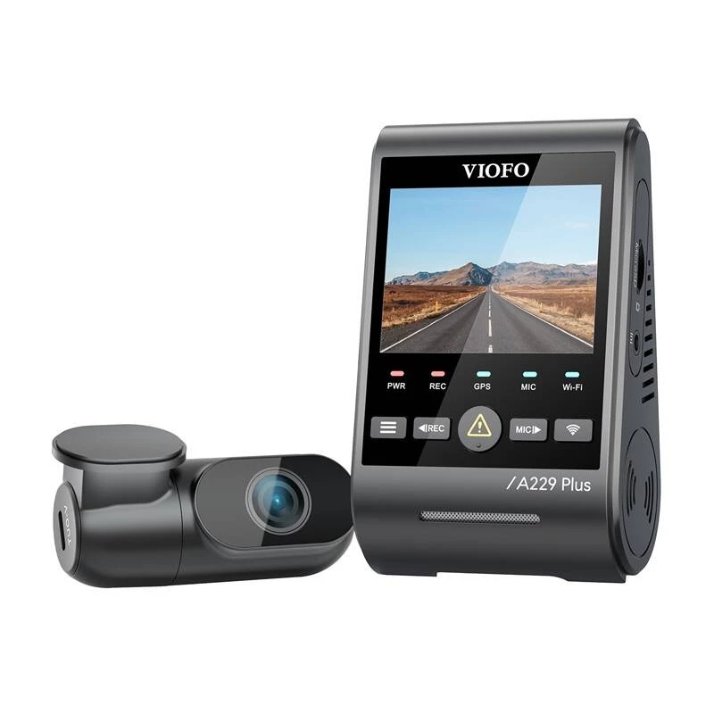 Autokamera VIOFO A229 PLUS 2CH 2K + 2K WiFi GPS A229 PLUS 2CH-G