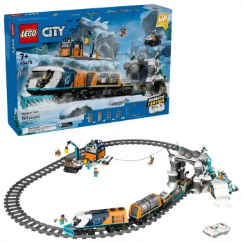 LEGO CITY 60470 Forscher Arctic Polar Express -juna