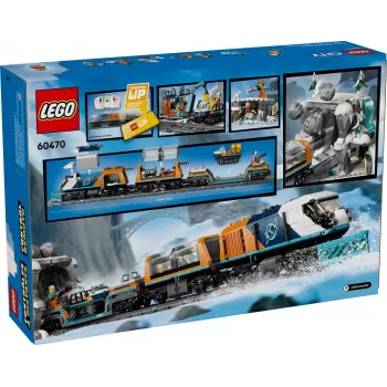 LEGO CITY 60470 Forscher Arctic Polar Express -juna