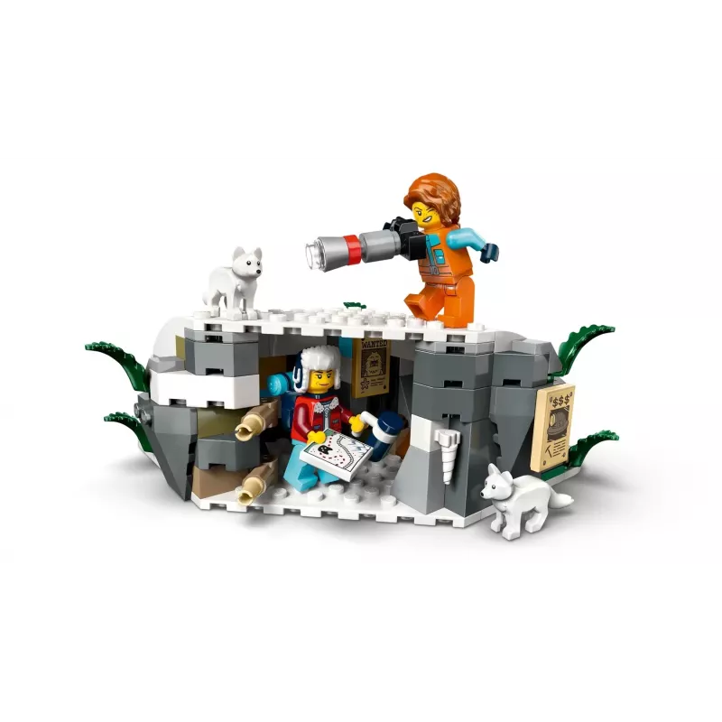 LEGO CITY 60470 Forscher Arctic Polar Express -juna