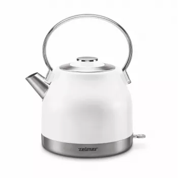 Zelmer ZCK7940 vedenkeitin 1,5 l 2200 W ruostumaton teräs, valkoinen