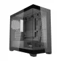 Darkflash C218M tietokonekotelo + 6 ARGB-tuuletinta (musta)