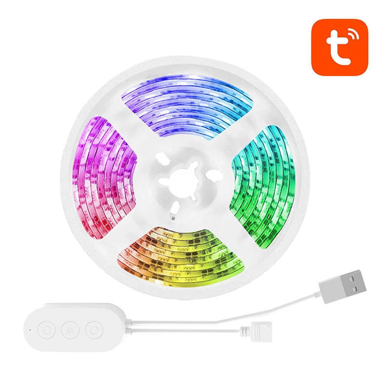 Smart WiFi RGB LED-valonauha Gosund SL1 (2,8 m), Tuya