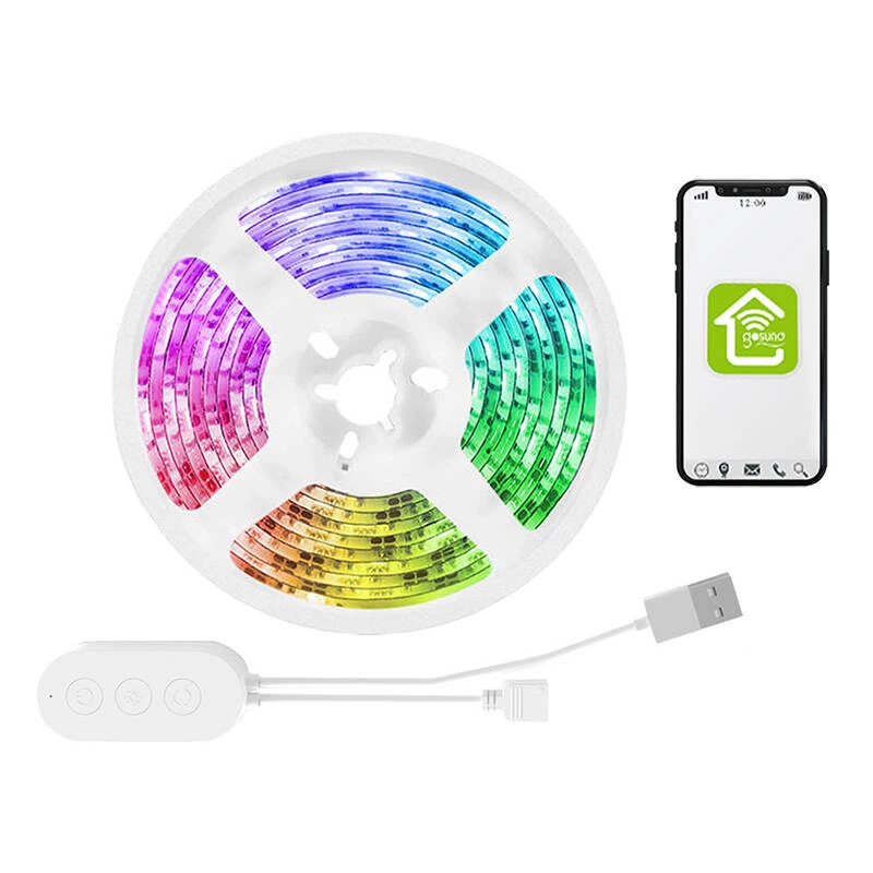 Smart WiFi RGB LED-valonauha Gosund SL1 (2,8 m), Tuya