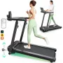 Urevo juoksumatto integroidulla työ- ja harjoittelupöydällä Foldi 3S suurin käyttäjäpaino 120 kg miniminopeus 1 km/h maksiminopeus 12 km/h