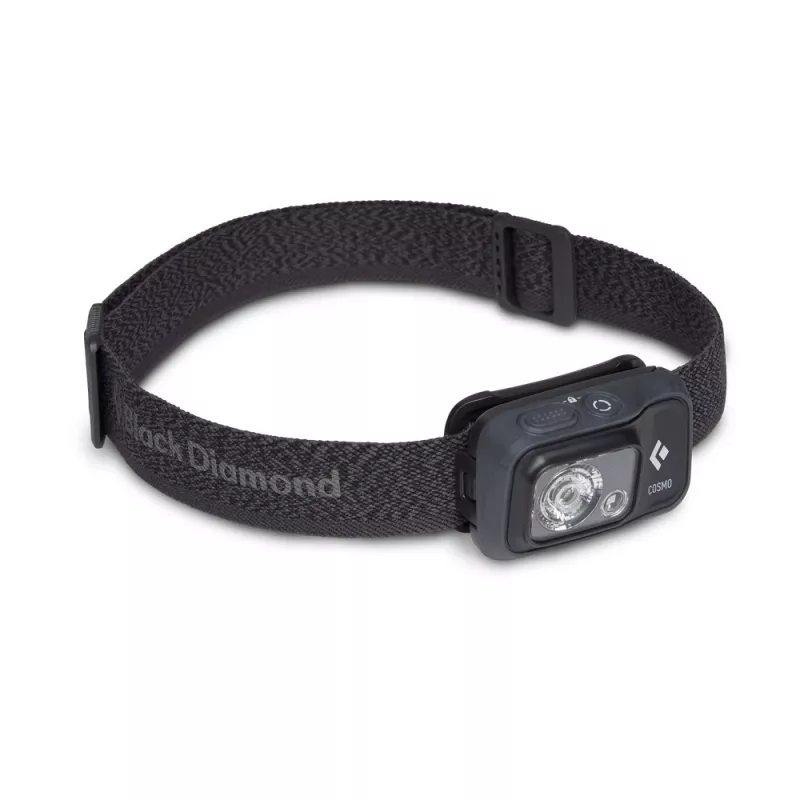 Black Diamond Cosmo 350 musta, oliivi otsalamppu