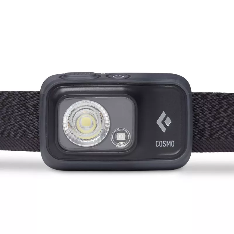 Black Diamond Cosmo 350 musta, oliivi otsalamppu