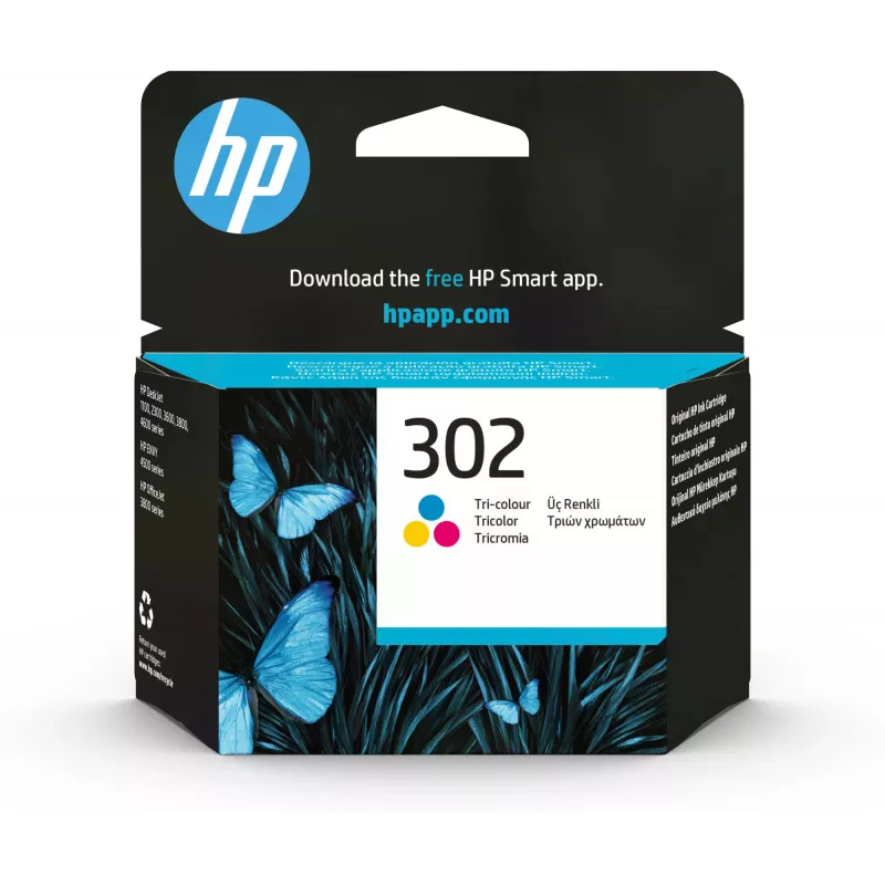 HP mustekasetti HP 302 Color