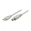 Logilink USB 2.0 liitäntäkaapeli USB-A - USB-B USB A uros USB B uros