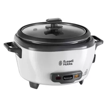 Russell Hobbs 27020-56 riisinkeitin Mini, 0,4 L, musta/valkoinen