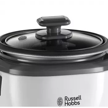 Russell Hobbs 27020-56 riisinkeitin Mini, 0,4 L, musta/valkoinen