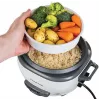 Russell Hobbs 27020-56 Mini riisinkeitin, 0,4 l, musta/valkoinen