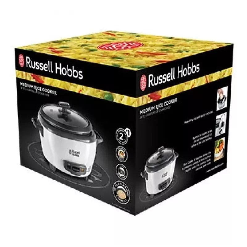 Russell Hobbs 27020-56 Mini riisinkeitin, 0,4 l, musta/valkoinen