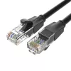 UTP-CAT6-Vention-verkkokaapeli IBEBN RJ45 Ethernet 1000Mbit/s 15m (musta)